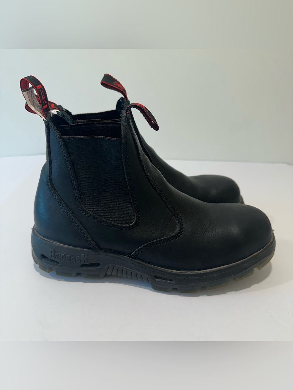 Redback Easy Escape Steel Toe Black Boots Size UK6.5 W9 M7.5